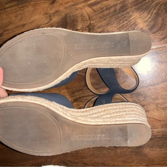 Tommy Hilfiger Blue Wedges - Picture 3 of 4